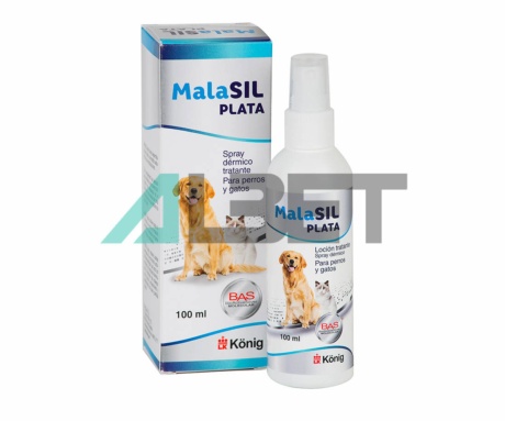 Spray para dermatitis en gatos y perros, marca Konig