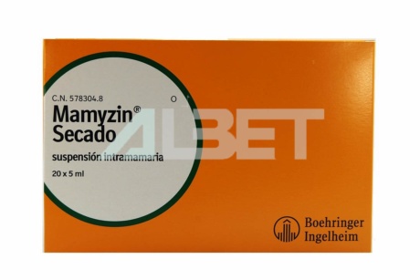 Mamyzin Secado jeringas de antibiótico intramamario para vacas
