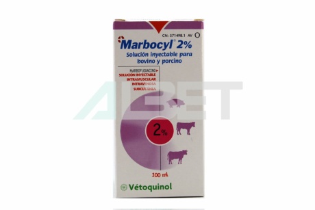 Antibiótico inyectable para animales, laboratorio Vetoquinol