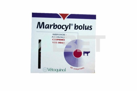 Marbocyl Bolus antibiòtic oral per bovins