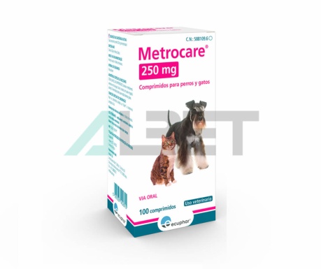 Antibiótico en comprimidos para perros gatos, marca Ecuphar