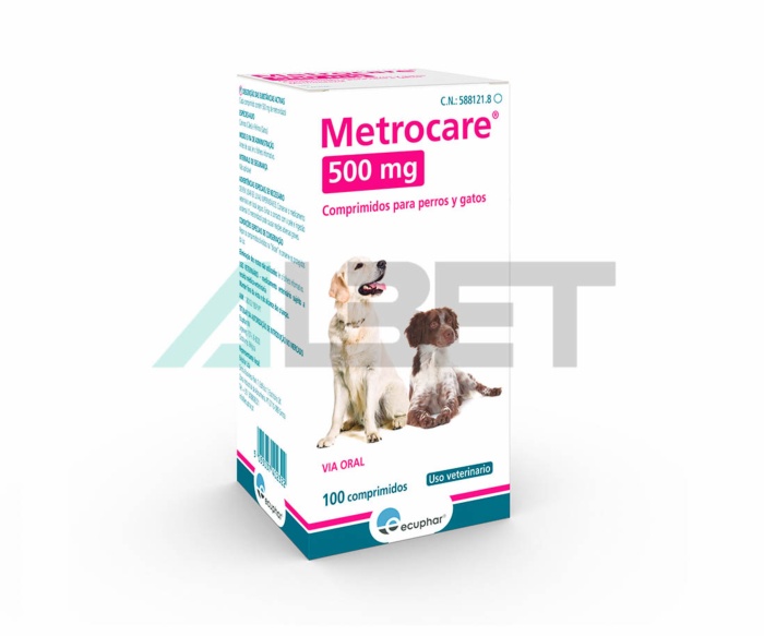 Metrocare 500mg Ecuphar - Veterinaria Online Albet