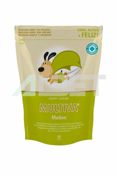 Multiva Motion 60 chews, antiiflamatori natural per gossos
