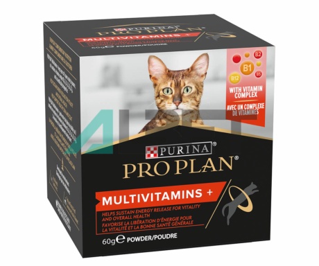 Multivitamines Gat, suplement energètic per gats, marca Pro Plan