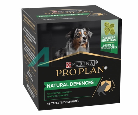 Natural Defences, suplement per millorar les defenses per gossos, marca Pro Plan