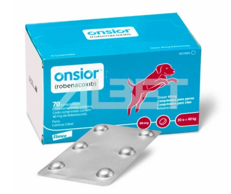 Onsior, comprimits antiinflamatoris per gossos, laboratori Elanco