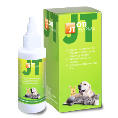 Oti Pharma, limpiador ótico para mascotas, laboratorio JTPharma
