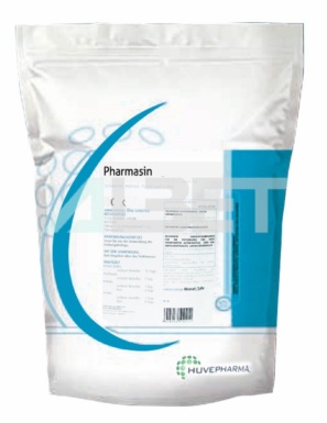 Pharmasin Granulado 1g/g antibiótico oral para animales, para agua de bebida