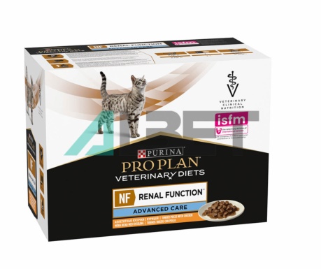 Sobres de comida húmeda para gatos Renal Feline, marca Proplan Veterinary Diet