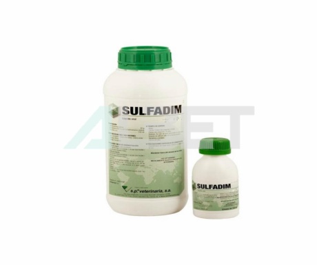 Sulfadim solución oral, antibiótico oral para animales
