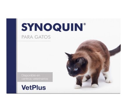 Synoquin EFA gato cápsulas condroprotectoras, laboratorio Vetplus
