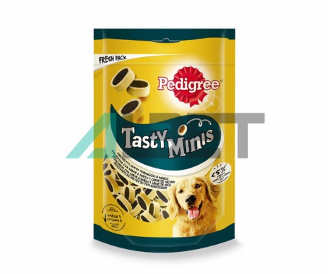 Snacks en bocaditos para perros, marca Pedigree