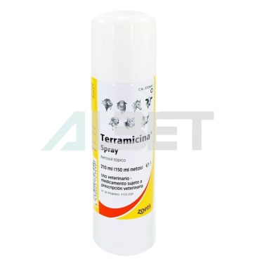 Terramicina Spray antibiótico para animales, laboratorio Zoetis