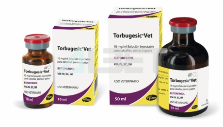 Torbugesic, anestésico general para animales, laboratorio Pfizer