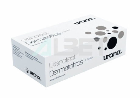 Uranotest Dermatofitos, medio de cultivo para diagnosticar dermatofitos, laboratorio Urano