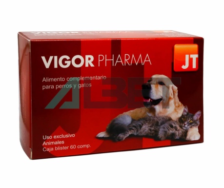 Vigor pharma, suplemento alimenticio de calcio y magnesio para perros y gatos, JTpharma