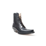 Compra en Noel Western Boots estos Botines Sendra Western para hombre de cuero negro con cordones modelo 2591 con envíos gratis a la península 13394 - __[GALLERYITEM]__