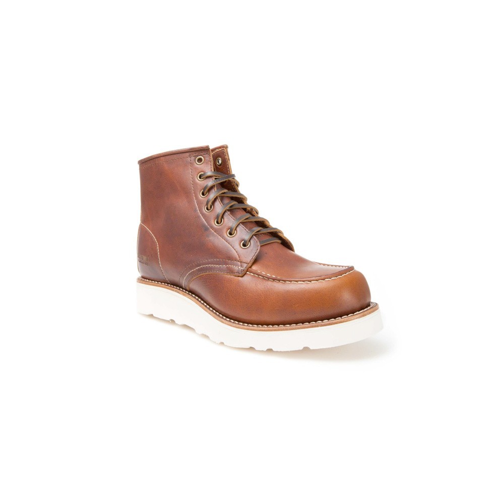 Botín Sendra 12799 Driver Moda para hombre de cuero camel
