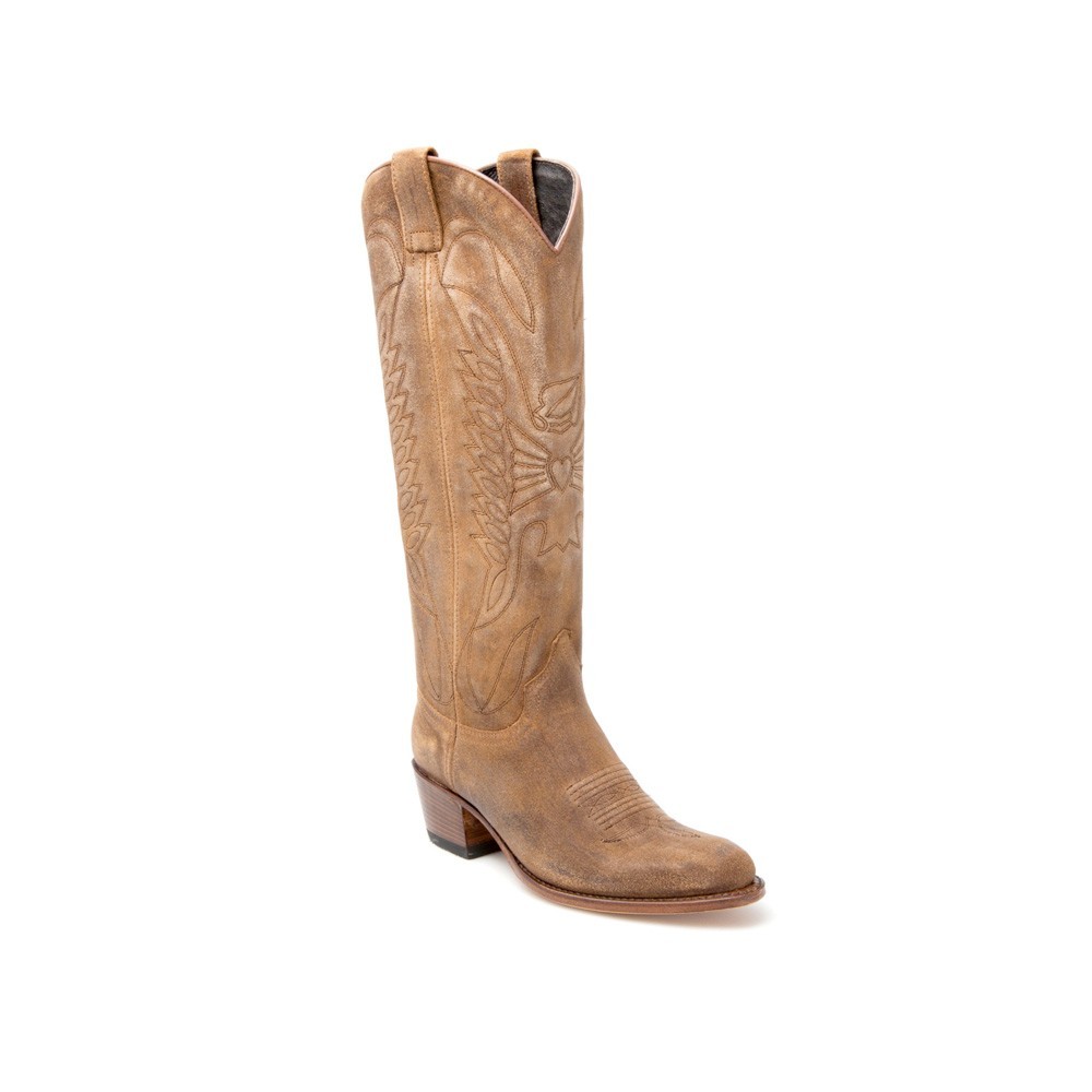 botas camperas altas mujer