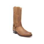 Compra en Noel Western Boots estas Botas Sendra moteras para hombre de cuero marrón con arnes modelo 2380 con envíos gratis a península 810 - __[GALLERYITEM]__