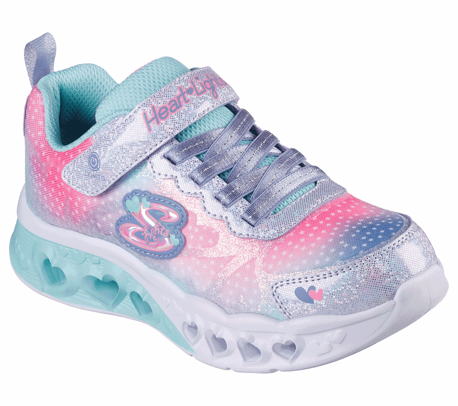 dividir Específicamente Impermeable Zapatillas Skechers con luces on y off sneakers textil multicolor cierre  velcro