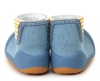 Attipas niño boots blue azul con suela bicolor calzado respetuoso de botitas Attipas barefoot ideal para guarderias gateo y primeros pasos algodon con certificado Oeko Tex - Ítem1