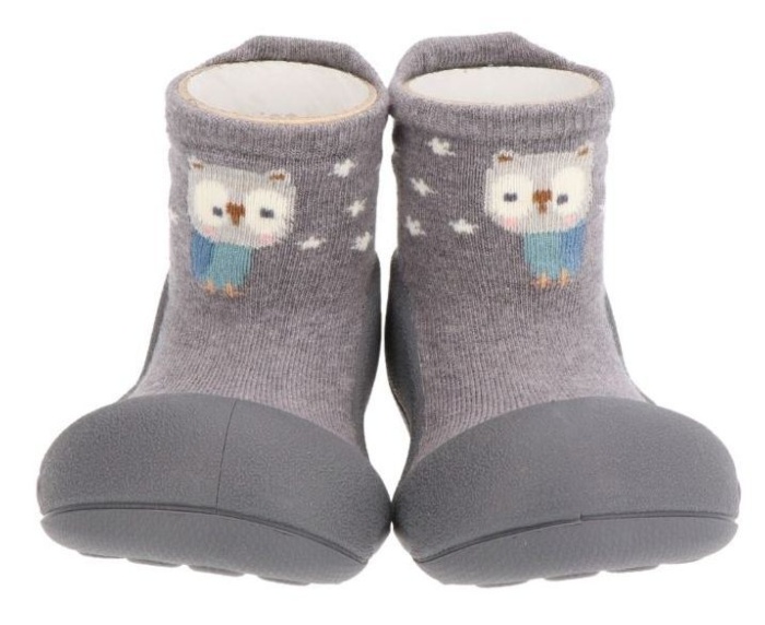 Attipas Bebe Zapatos Attipas A23ZO Panda Gris Calzado Para Bebé