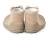 Attipas rabbit beige conejito marron clarito calzado respetuoso de Attipas ideal para guarderias gateo y primeros pasos algodon con certificado Okeo Tex - Ítem1