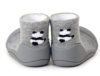 Attipas zootopia oso panda gris calzado respetuoso de Attipas con algodón certificado Oeko tex muy recomendado para guarderias gateo y primeros pasos - Ítem1