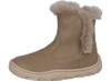 BotInes niña Andanines barefoot de piel Narok con adorno de pelo en el borde color taupe con cierre de cremallera lateral botines de calzado respetuoso de Andanines made in Spain muy comodos y calentitos bota respetuosa by Andanines - Ítem1