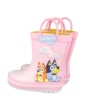 Botas de agua niña de Garvalin de la franquicia de Bluey y Bingo color rosa degradado con los personajes Bluey y Bingo no se las querran quitar con suela antideslizante botas de agua muy comodas y flexibles katiuskas Garvalin para días de lluvia - Ítem3