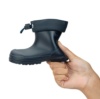 Botas de agua respetuosas Igor modelo Mendi color azul marino caña baja con cuello ajustable katiuskas muy comodas y flexibles calzado respetuoso barefoot fabricado en España - Ítem4