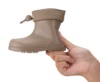 Botas de agua respetuosas Igor modelo Mendi color elmwood caña baja con cuello ajustable katiuskas muy comodas y flexibles calzado respetuoso barefoot fabricado en España - Ítem2