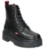 BOTAS LEVIS CHERRY PLATAFORMA NEGRO ROJO - Item2
