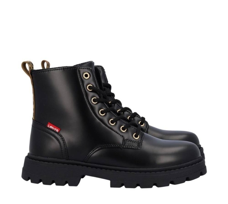 BOTAS LEVIS PASADENA REFRESH BLACK LEOPA