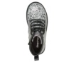 Botas niña Skechers modelo Gravlen hi Doodle Down color plata y negro con estampado Love Designed in Los Angeles botas Skechers para juniors y mamis con plataforma de 3cm delante y 4cm en el tacon cierre de cremallera lateral y cordones muy trending - Ítem2