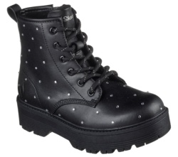 BOTAS SKECHERS JEWEL STRUT NEGRO BRILLAN