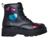 BOTAS SKECHERS METALLIC HEART BLACK CORA - Item2