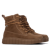 Botas niña Xti color marron taupe botines de la marca Xti The Urban Brand con cierre de cremallera lateral y cordones con certificado vegano y tecnologia confort tech y memory foam ideales para este invierno muy comodas calentitas y trending by Xti - Ítem2