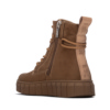 Botas niña Xti color marron taupe botines de la marca Xti The Urban Brand con cierre de cremallera lateral y cordones con certificado vegano y tecnologia confort tech y memory foam ideales para este invierno muy comodas calentitas y trending by Xti - Ítem1