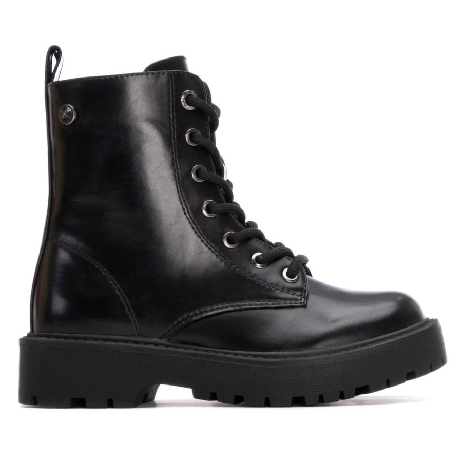 BOTINES XTI 1 CREMALLERA NEGRO