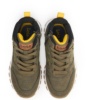 Botas niño Lois color verde kaki negro y amarillo botas treking montaña de la marca Lois con cierre de cremallera lateral y cordones zapatillas tipo bota urban para combinar con cualquier look muy comodas - Ítem4