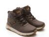Botas niño Lois color marron oscuro botas treking montaña de la marca Lois con cierre de cordones zapatillas tipo bota urban para combinar con cualquier look muy comodas y con sistema shock absortion de Lois - Ítem2