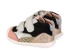 Botin niña Biomecanics urban casual color negro rosa gris plata y leopardo de piel serraje botines respetuosos con el crecimiento natural del pie para gateo y primeros pasos con cierre de doble tira adherente by Biomecanics y avalados por el IBV - Ítem2