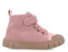 Botin niña barefoot Garvalin puntera reforzada cierre adherente y elastico calzado respetuoso de color rosa con exterior de pana y forro interior de pelo sintetico made in Spain - Ítem4