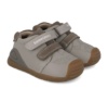 Botin niño Biomecanics color gris de piel calzado respetuoso con el desarrollo natural del pie zapatos biomecanics twin con ratoncito y conejito cierre de tira adherente y plantilla antibacteriana always dry - Ítem4