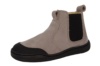 Botines niña Andanines barefoot de piel bourne color marron taupe y negro botas unisex tipo chelsea con cremallera lateral para un facil colocación calzado respetuoso de Andanines muy ligeras y comodas Made in Spain - Ítem1