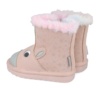Botines niña Garvalin unicornio color rosa y puntera reforzada cierre de cremallera lateral para una facil colocacion incoproran membrana GRVtex water resistant y forro interior de pelo sintetico muy comodas - Ítem3