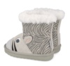 Botines niña Garvalin zebra color gris y puntera reforzada cierre de cremallera lateral para una facil colocacion incoproran membrana GRVtex water resistant y forro interior de pelo sintetico muy comodas - Ítem2