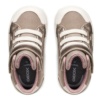 Botines niña Geox modelo Gisli baby girl color beige oscuro y oro con estrella en el lateral botin Geox respira muy comodos y trending con suela de membrana transpirable e impermeable con cierre de tira adherente y elasticos en crudo un top ventas - Ítem1